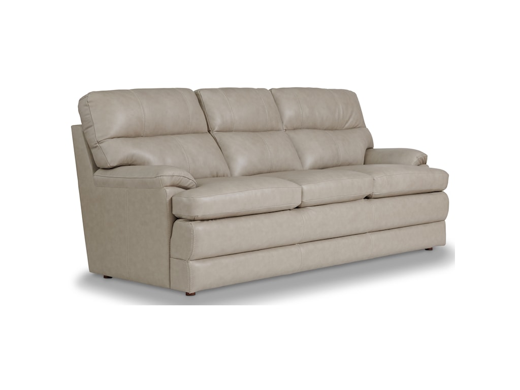 la-z-boy ellis contemporary leather sofa